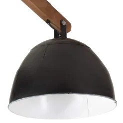 vidaXL Plafondlamp 25 W E27 29x18x85 cm zwart