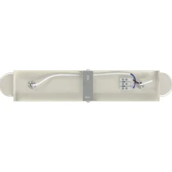 vidaXL Plafondspot met schijnwerpers Nikkel 26 x 6,5 x 11,5 cm Metaal