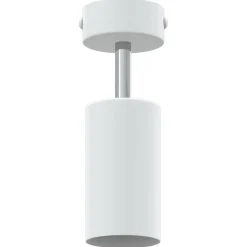vidaXL Plafondspot met schijnwerpers Wit 6 x 6 x 16 cm Metaal