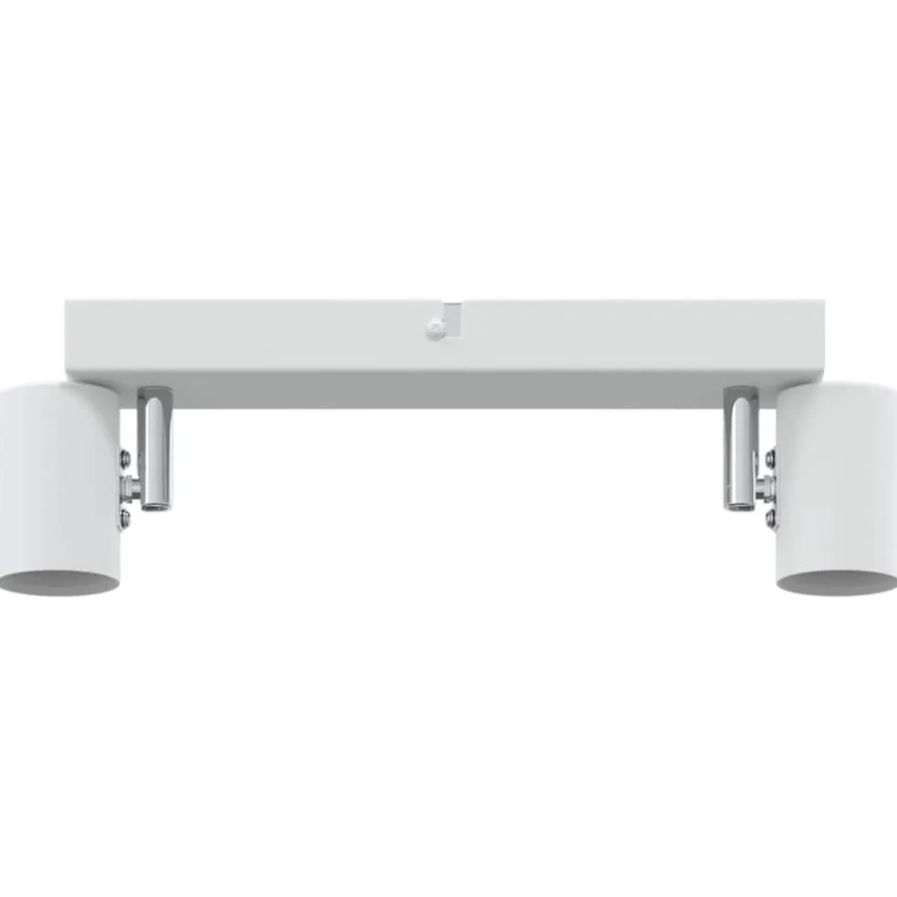 vidaXL Plafondspot met schijnwerpers Wit 26 x 6,5 x 11,5 cm Metaal