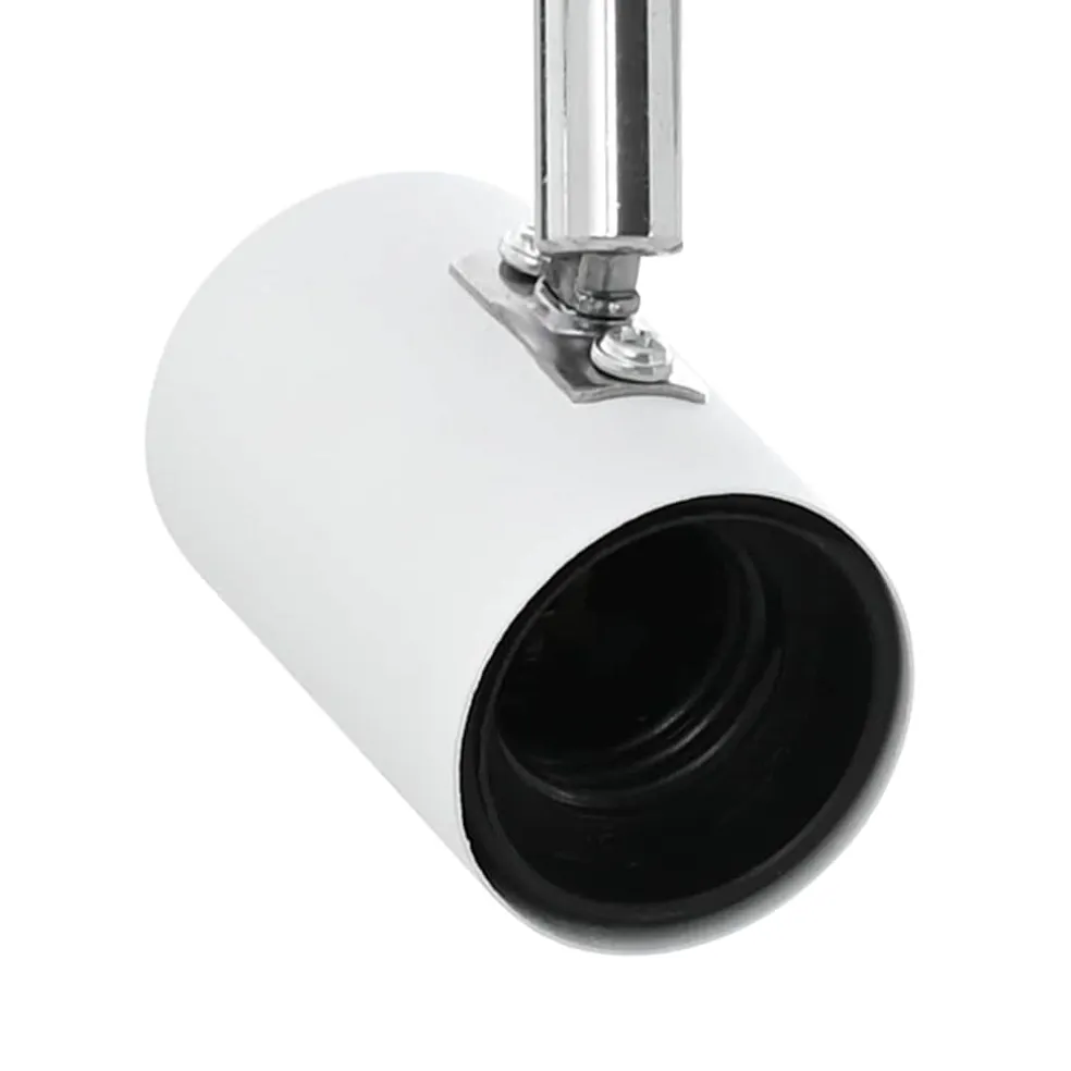 vidaXL Plafondspot met schijnwerpers Wit 26 x 6,5 x 11,5 cm Metaal