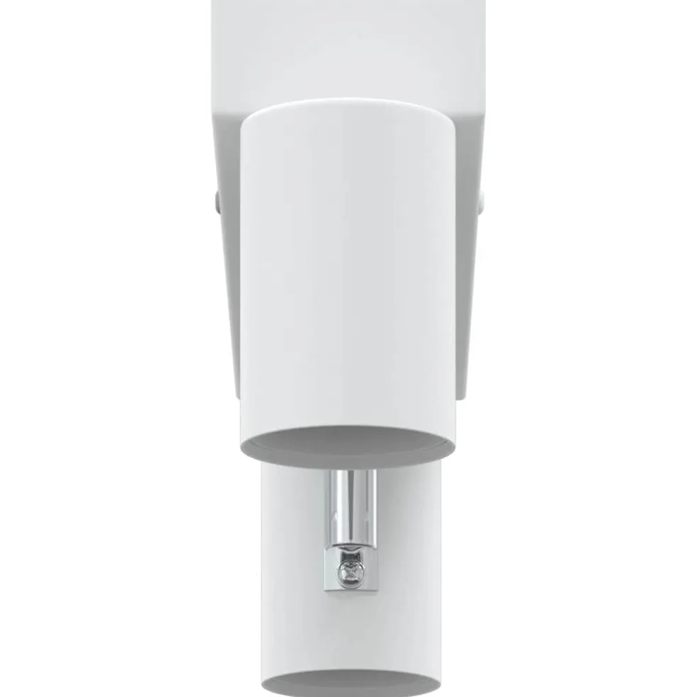 vidaXL Plafondspot met schijnwerpers Wit 26 x 6,5 x 11,5 cm Metaal