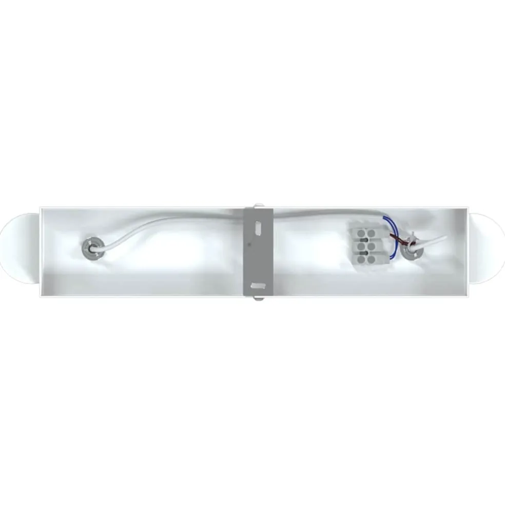 vidaXL Plafondspot met schijnwerpers Wit 26 x 6,5 x 11,5 cm Metaal