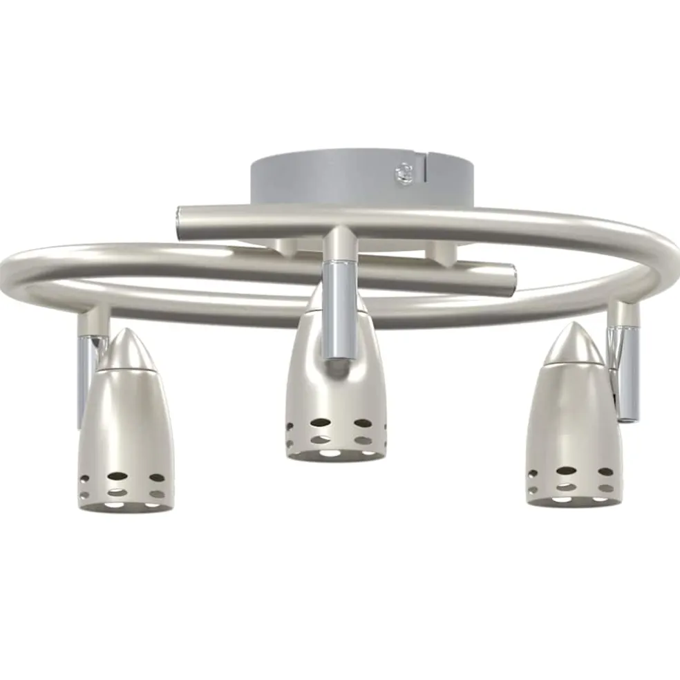 vidaXL Plafondspot met schijnwerpers Wit 26 x 26 x 16 cm Metaal