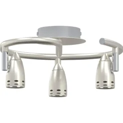 vidaXL Plafondspot met schijnwerpers Wit 26 x 26 x 16 cm Metaal