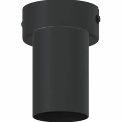 vidaXL Plafondspot met schijnwerpers Zwart 6,5 x 6 x 11,5 cm Metaal