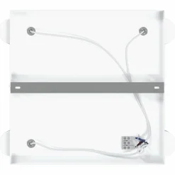 vidaXL Plafondspot met schijnwerpers Wit 26 x 26 x 11,5 cm Metaal