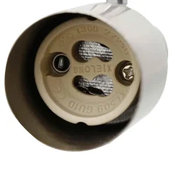 vidaXL Plafondspot met schijnwerpers Nikkel 176,5 x 9,5 x 14 cm Staal