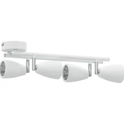 vidaXL Plafondspot met schijnwerpers Nikkel 36,5 x 10 x 12,5 cm Metaal