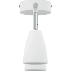 vidaXL Plafondspot met schijnwerpers Wit 25.5 x 8 x 16 cm Metaal
