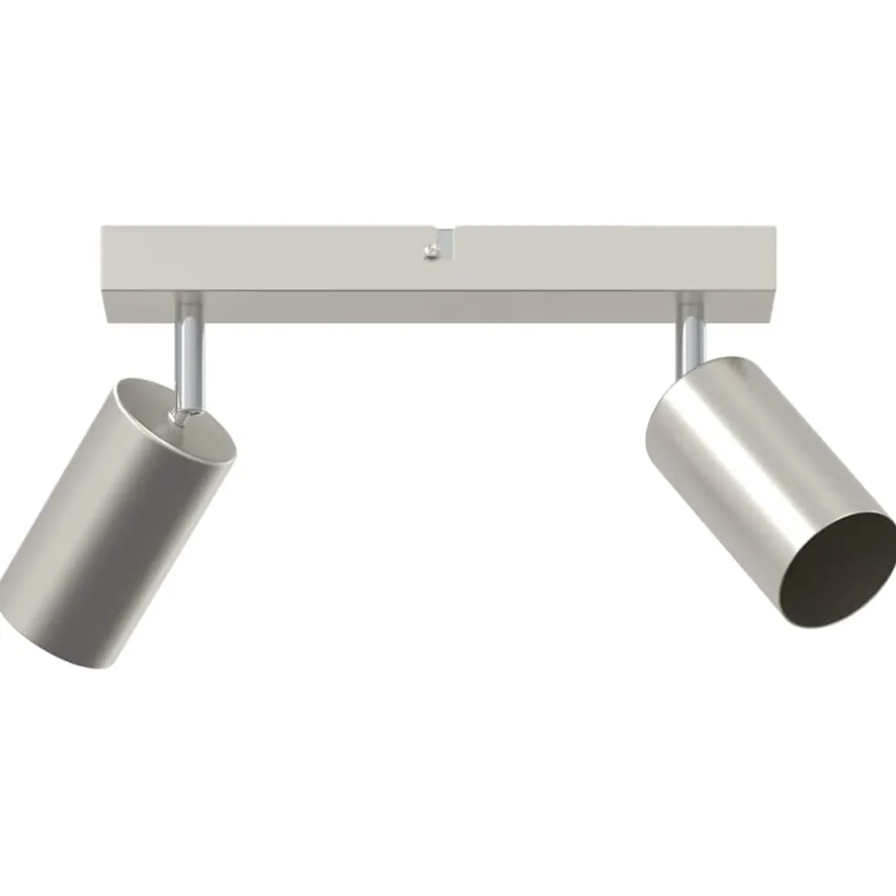 vidaXL Plafondspot met schijnwerpers Zwart 38 x 6,5 x 11,5 cm Metaal