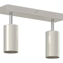 vidaXL Plafondspot met schijnwerpers Zwart 38 x 6,5 x 11,5 cm Metaal