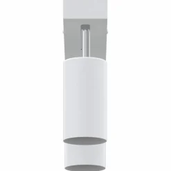 vidaXL Plafondspot met schijnwerpers Wit 73 x 6,5 x 11,5 cm Metaal