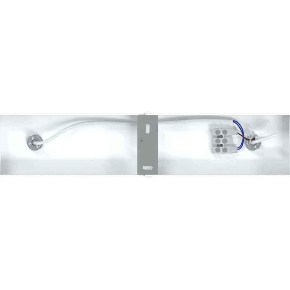 vidaXL Plafondspot met schijnwerpers Wit 73 x 6,5 x 11,5 cm Metaal