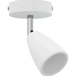 vidaXL Plafondspot met schijnwerpers Wit 8 x 8 x 14 cm Metaal