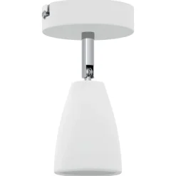 vidaXL Plafondspot met schijnwerpers Wit 8 x 8 x 14 cm Metaal