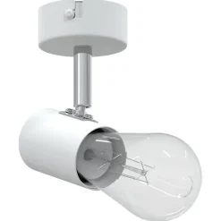 vidaXL Plafondspot met schijnwerpers Wit 6,5 x 6 x 11,5 cm Metaal