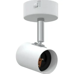 vidaXL Plafondspot met schijnwerpers Wit 6,5 x 6 x 11,5 cm Metaal
