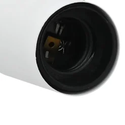 vidaXL Plafondspot met schijnwerpers Wit 6,5 x 6 x 11,5 cm Metaal