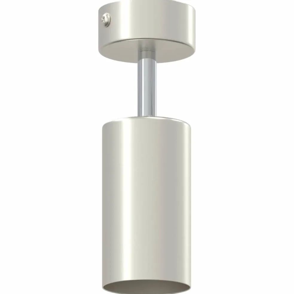 vidaXL Plafondspot met schijnwerpers Nikkel 6 x 6 x 16 cm Metaal