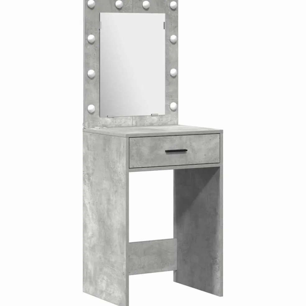 vidaXL Plafondtafel 2 st Grijs 50 x 41 x 135 cm Bewerkt hout