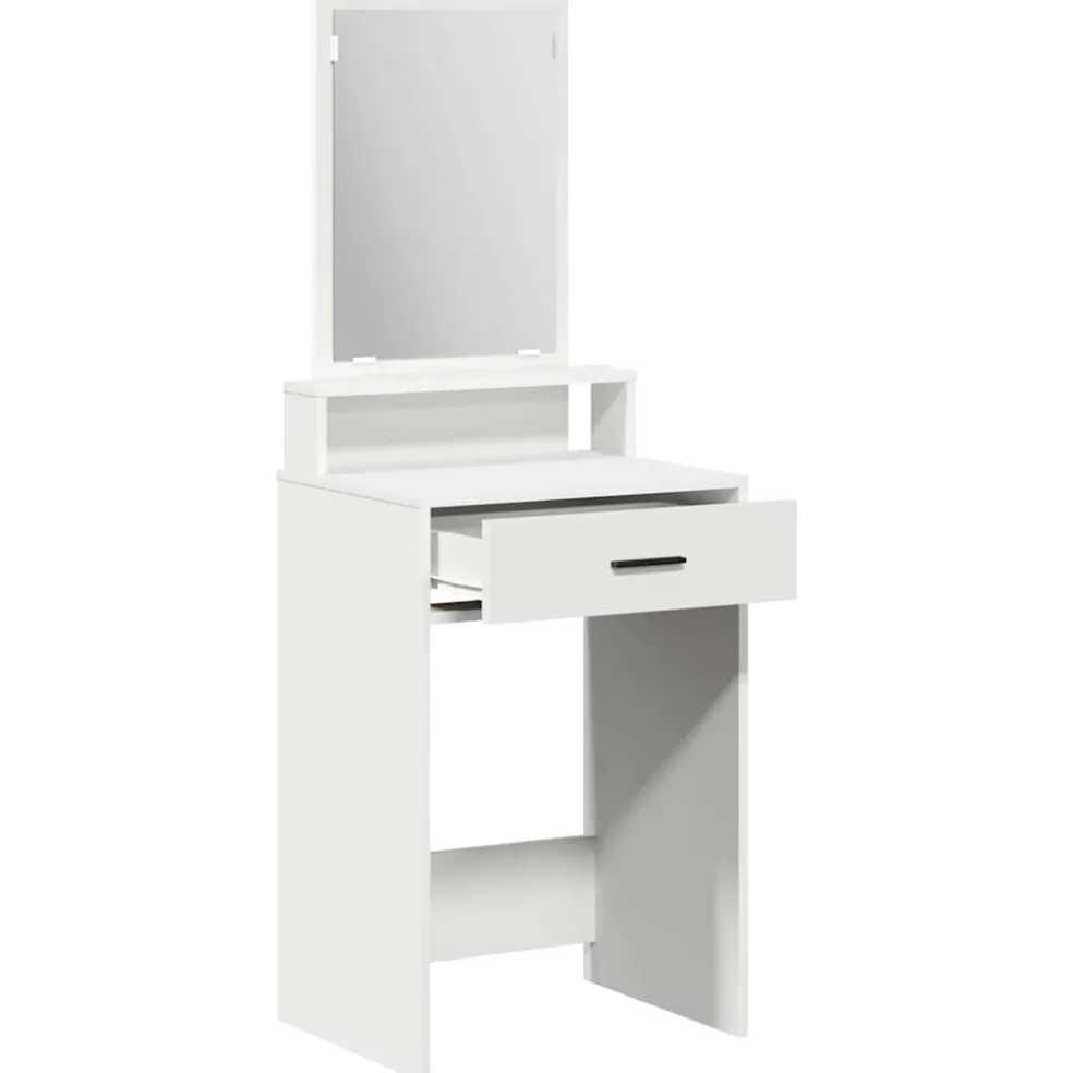 vidaXL Plafondtafel Wit 50 x 41 x 140 cm Bewerkt hout