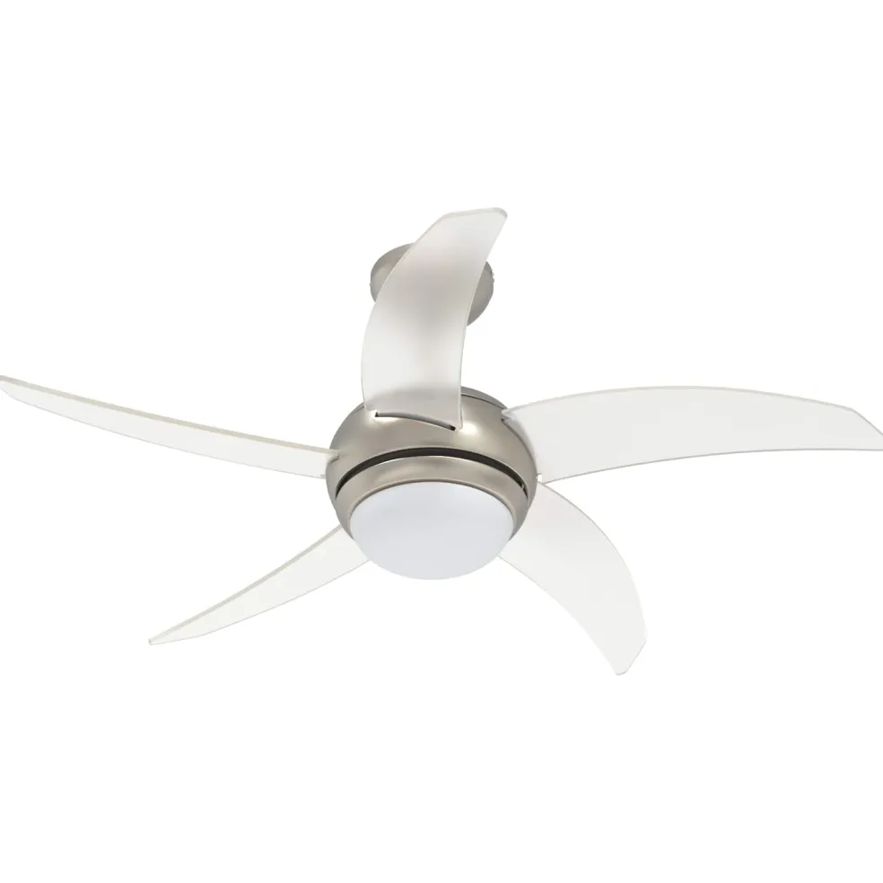 vidaXL Plafondventilator met licht en afstandsbediening Ø 110 cm