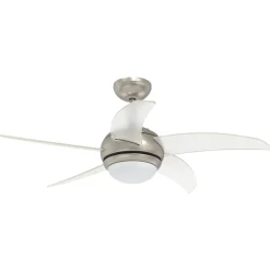 vidaXL Plafondventilator met licht en afstandsbediening Ø 110 cm