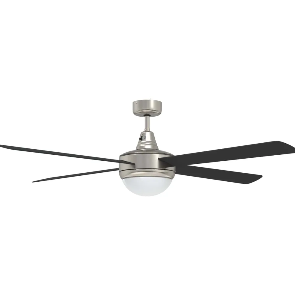 vidaXL Plafondventilator met lamp afstandsbediening 76 cm donkerbruin
