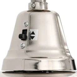 vidaXL Plafondventilator met lamp afstandsbediening 76 cm donkerbruin