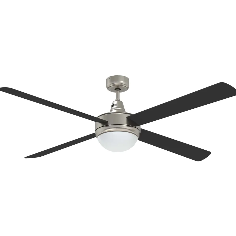 vidaXL Plafondventilator met lamp afstandsbediening 76 cm donkerbruin