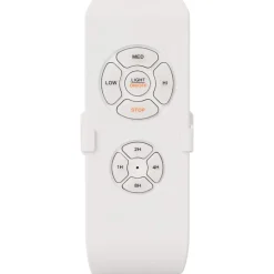 vidaXL Plafondventilator met licht en afstandsbediening Ø 130 cm Wit