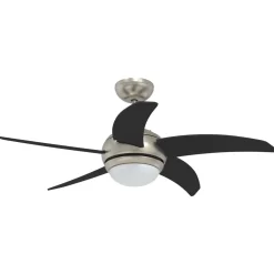 vidaXL Plafondventilator met licht en afstandsbediening Ø 110 cm