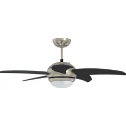 vidaXL Plafondventilator met licht en afstandsbediening Ø 110 cm