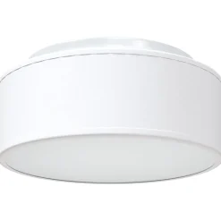 vidaXL Plafonnière met schijnwerpers Wit 30 x 30 x 13,5 cm Stof