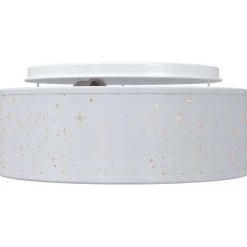 vidaXL Plafonnière met schijnwerpers Grijs 30 x 30 x 13,5 cm Stof