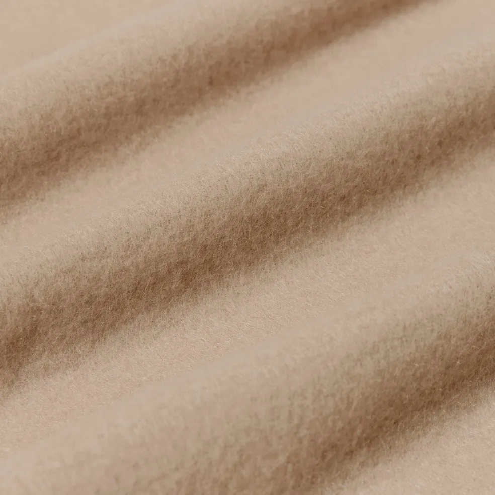 vidaXL plaid Camel 170 x 130 cm 0.34 kg Fleece