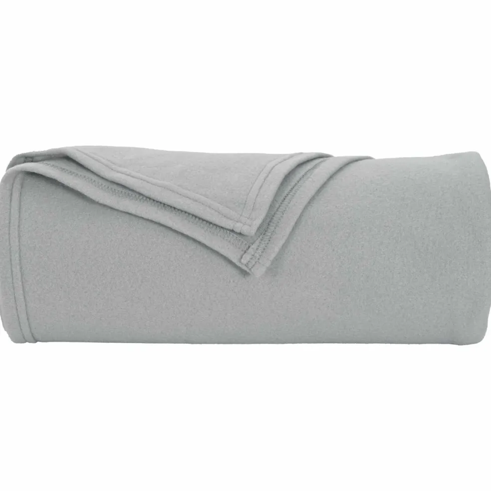vidaXL plaid Grijs 170 x 130 cm 0.33 kg Fleece