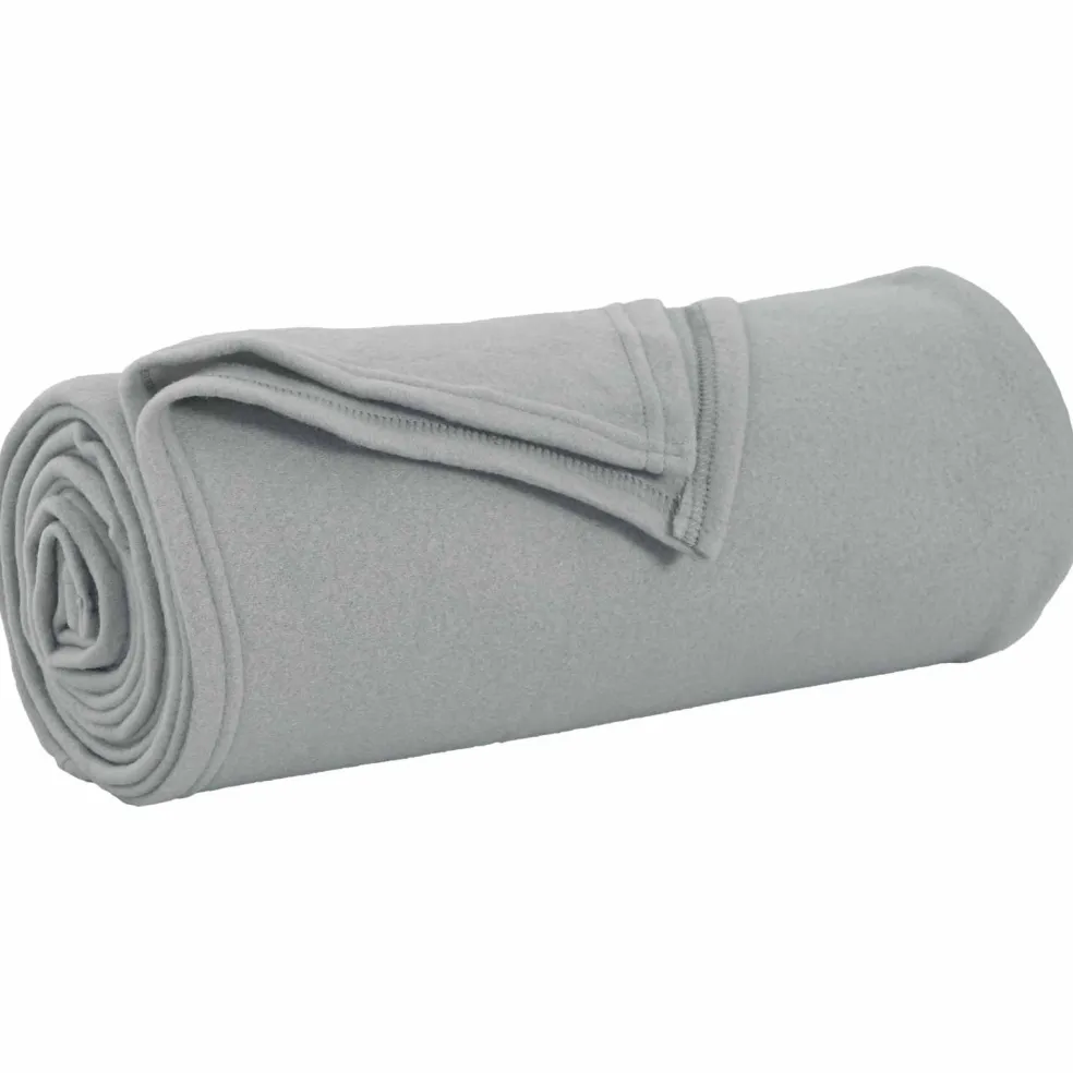 vidaXL plaid Grijs 170 x 130 cm 0.33 kg Fleece