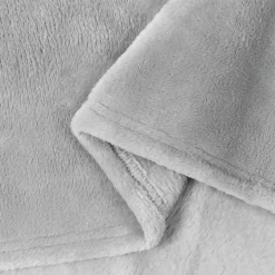 vidaXL plaid Grijs 130 x 150 cm 0.51 kg Fleece