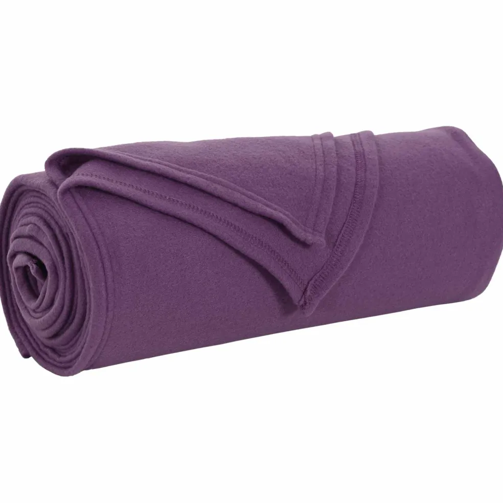 vidaXL plaid Paars 170 x 130 cm 0.31 kg Fleece