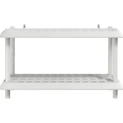 vidaXL Plankenunit 2-laags 100 x 40 x 55,5 cm PP Wit