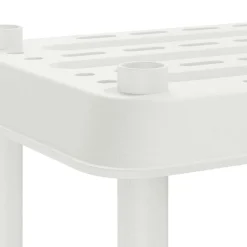 vidaXL Plankenunit 3-laags 100 x 40 x 96 cm PP Wit