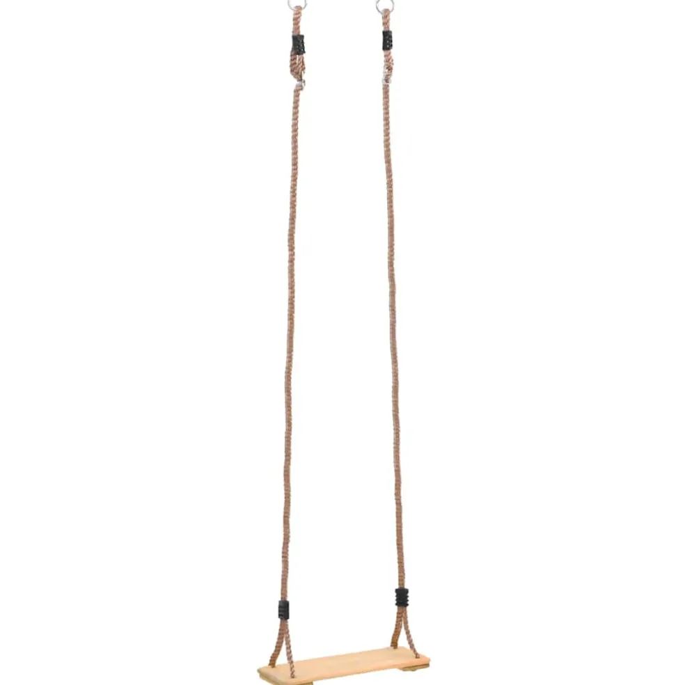 vidaXL Plankschommel 200 cm massief grenenhout