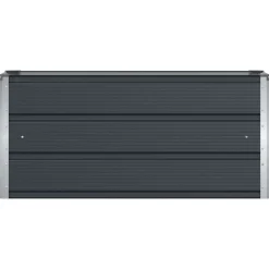 vidaXL Plantenbak Antraciet 100 x 40 x 45 cm Staal