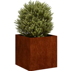 vidaXL Plantenbak Roestig 40 x 40 x 40 cm
