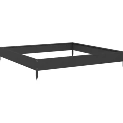 vidaXL Plantenbak verhoogd 100x100x18,5 cm staal