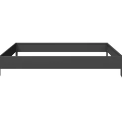 vidaXL Plantenbak verhoogd 100x100x18,5 cm roestvrijstaal