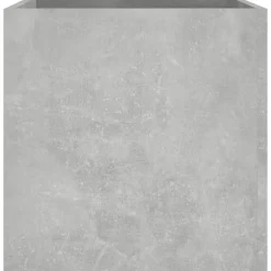 vidaXL Plantenbak 40x40x40 cm bewerkt hout betongrijs