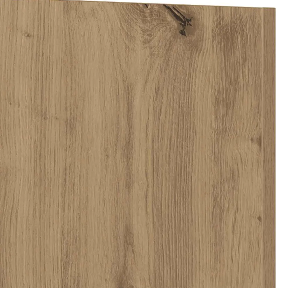 vidaXL Plantenbak 40x40x40 cm bewerkt hout artisanaal eikenkleur